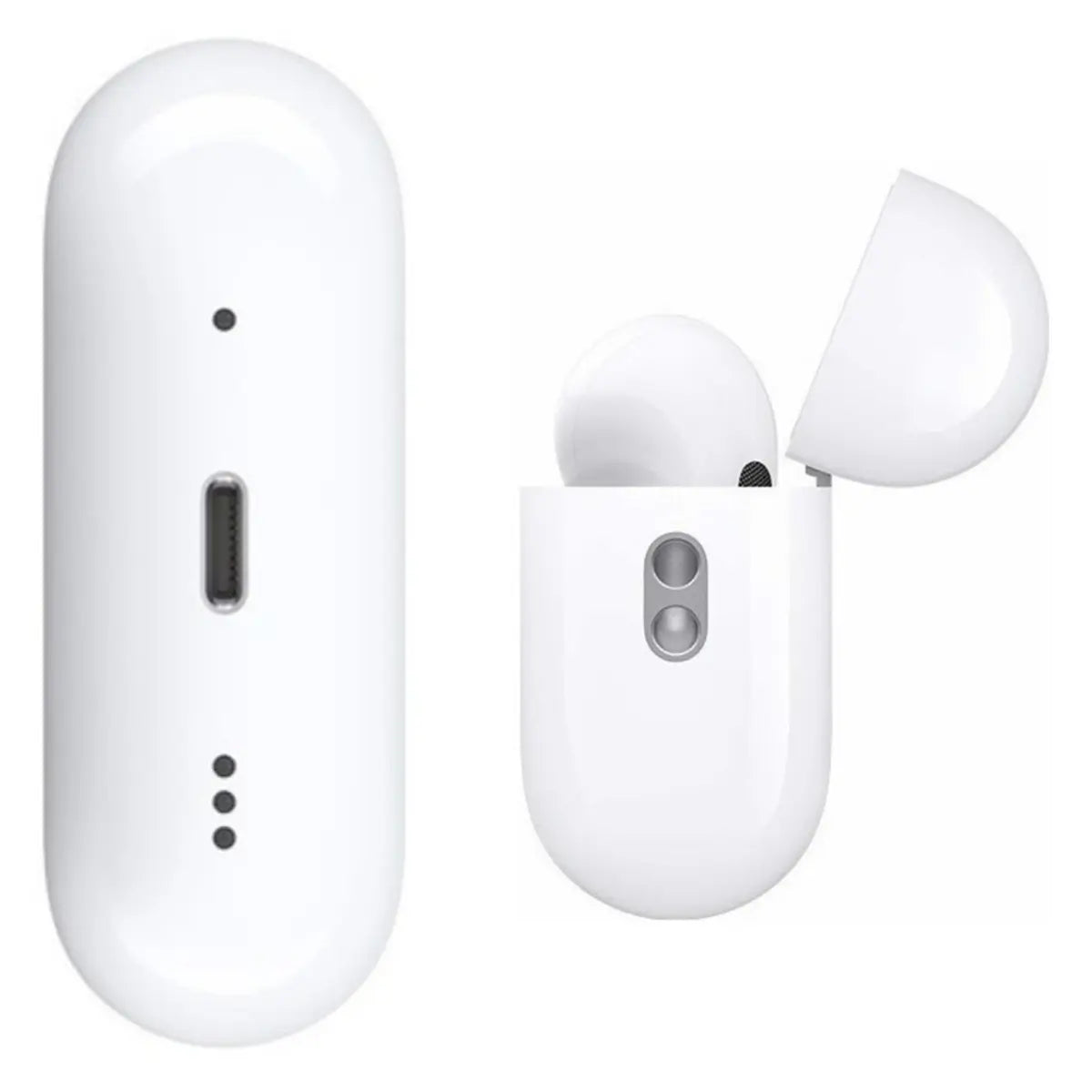 Audifonos (AirPods) Pro 2 (2.ª Generación) Para iPhone iPad Android (Blancos)