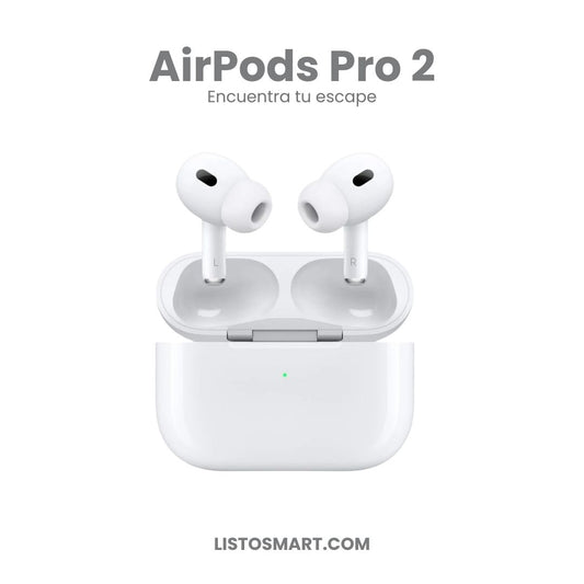 Audifonos (AirPods) Pro 2 (2.ª Generación) Para iPhone iPad Android (Blancos)