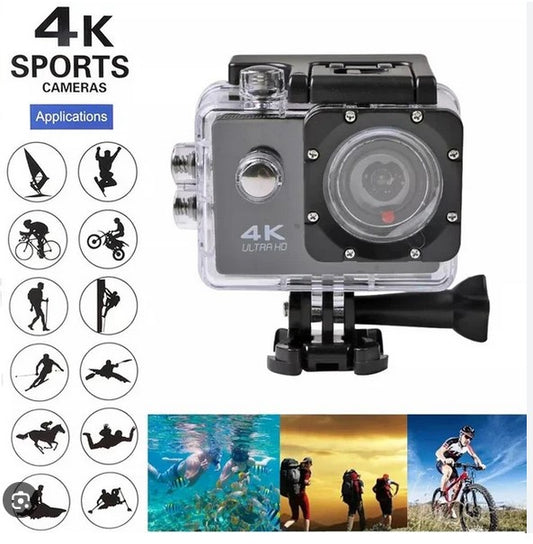 Camara Deportiva 4k ULTRA HD Sports Sumergible