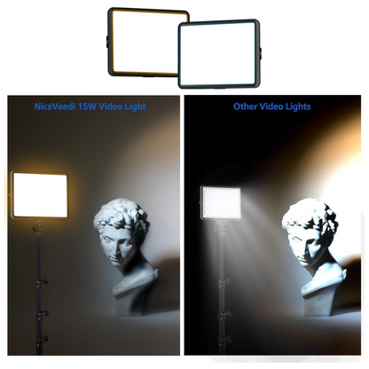 Foco de Luz LED 48 cm Trípode 2.1 M